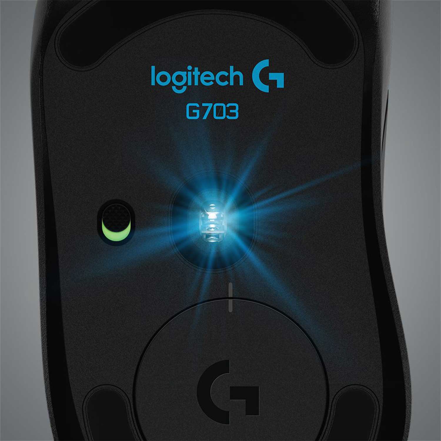 Mouse gaming wireless Logitech G703 LightSpeed Hero 16K DPI, Negru fotografia produsului View 6 L