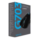 Mouse gaming wireless Logitech G703 LightSpeed Hero 16K DPI, Negru fotografia produsului View 8 S