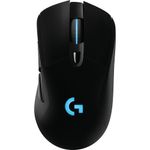 Mouse gaming wireless Logitech G703 LightSpeed Hero 16K DPI, Negru fotografia produsului