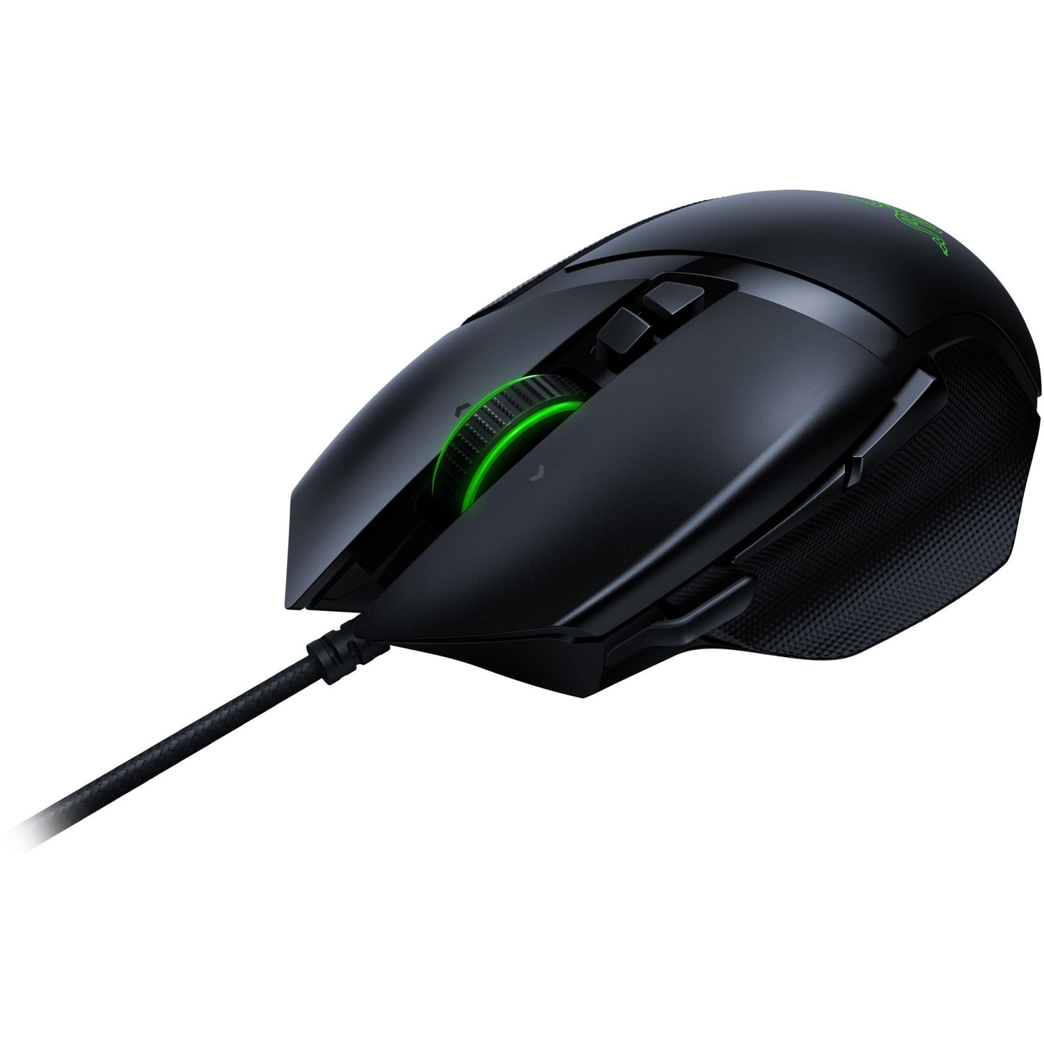Mouse gaming Razer Basilisk V2, 20K DPI, iluminare Chroma RGB, ajustare rezistenta scroll, Negru fotografia produsului View 2 L