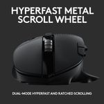 Mouse gaming wireless Logitech G604 LightSpeed Hero 16K DPI, Negru fotografia produsului View 4 S