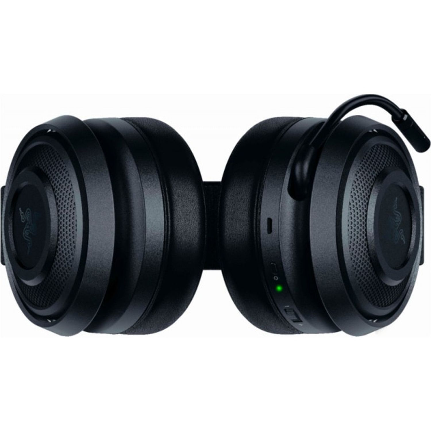 Casti gaming wireless Razer Nari Essential, surround THX, Negru fotografia produsului View 4 L
