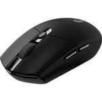 Mouse gaming wireless Logitech G305 LightSpeed Hero 12K DPI, Negru fotografia produsului View 2 S