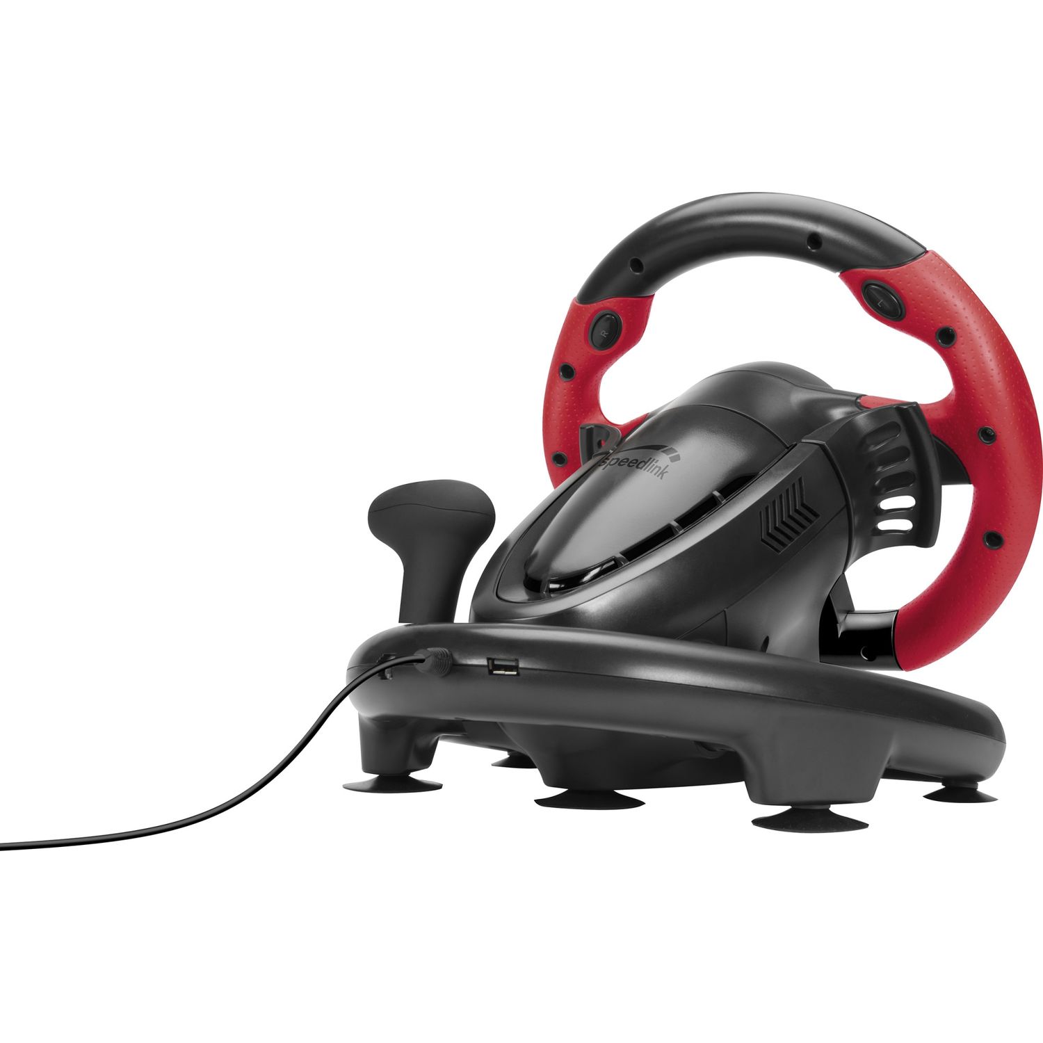 Volan Speedlink Trailblazer compatibil PS4/PS3/PC/Xbox One, Negru fotografia produsului View 3 L