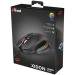 Mouse gaming Trust GXT 940 Xidon, ergonomic, software programare, iluminare RGB fotografia produsului View 6 S