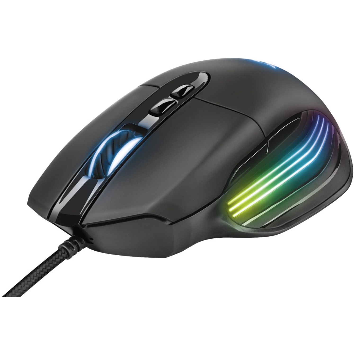 Mouse gaming Trust GXT 940 Xidon, ergonomic, software programare, iluminare RGB fotografia produsului View 2 L