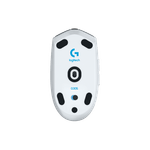 Mouse gaming wireless Logitech G305 LightSpeed Hero 12K DPI, Alb fotografia produsului View 2 S
