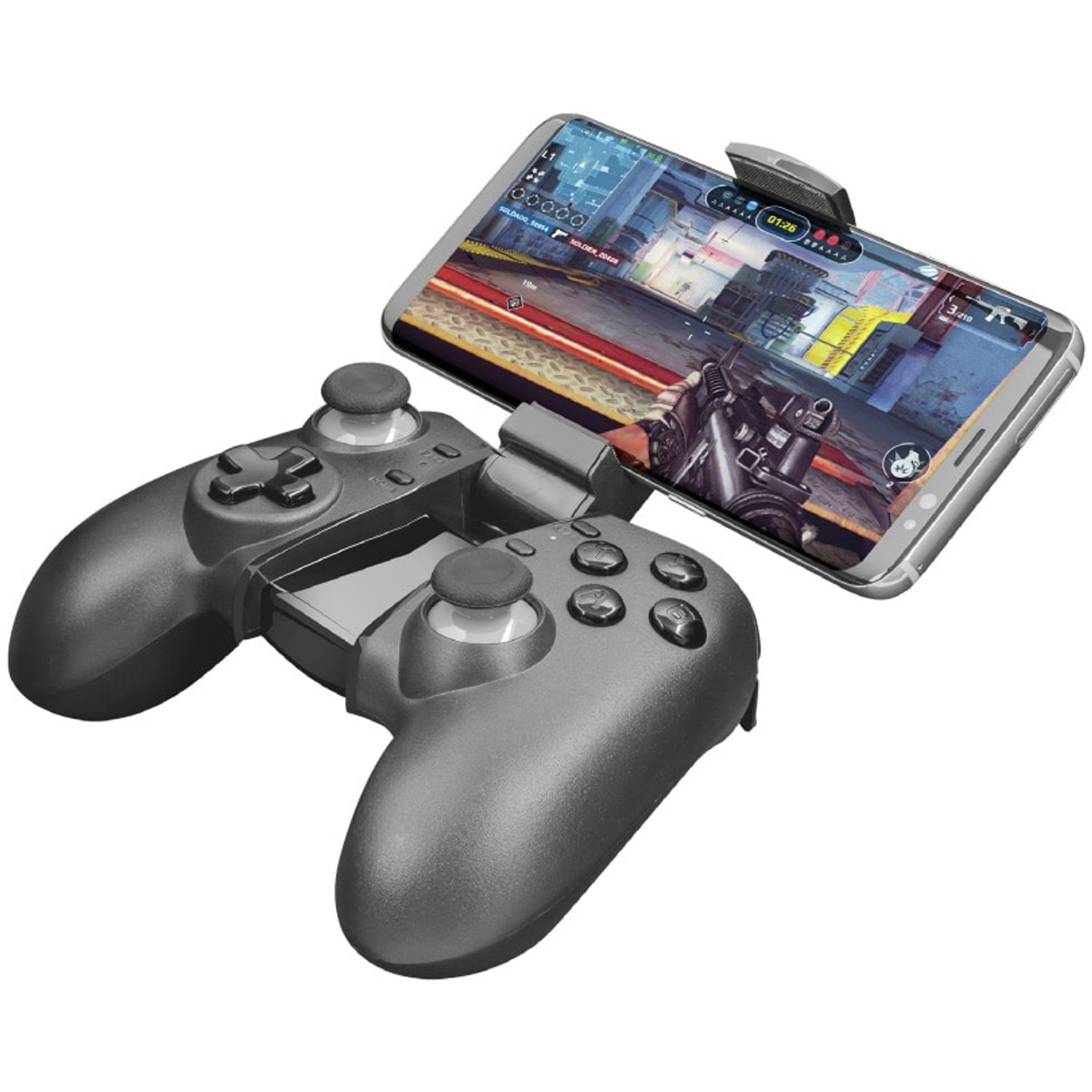 Gamepad wireless TRUST BOSI GXT590 BT pentru Android si PC fotografia produsului View 3 L