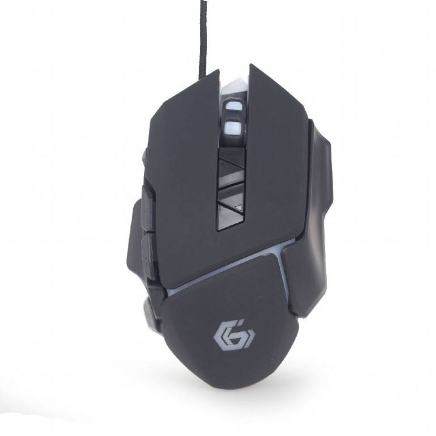 Mouse gaming Gembird, Iluminare RGB, Negru fotografia produsului View 3 L
