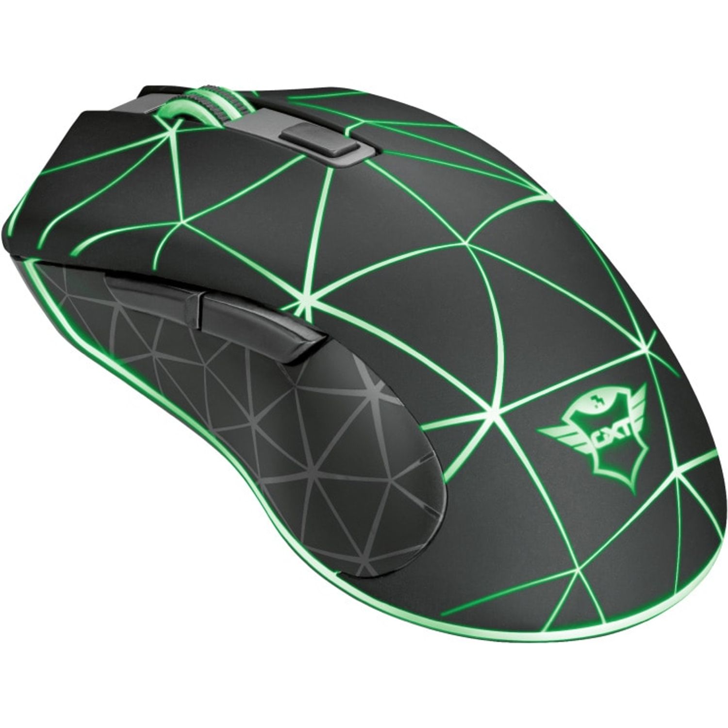 Mouse gaming Trust GXT 133 Locx, Negru fotografia produsului View 2 L