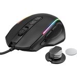 Mouse gaming Trust GXT 165 Celox, Negru fotografia produsului View 3 S
