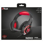 Casti gaming cu microfon Trust GXT 313 Nero Illuminated, Negru fotografia produsului View 5 S