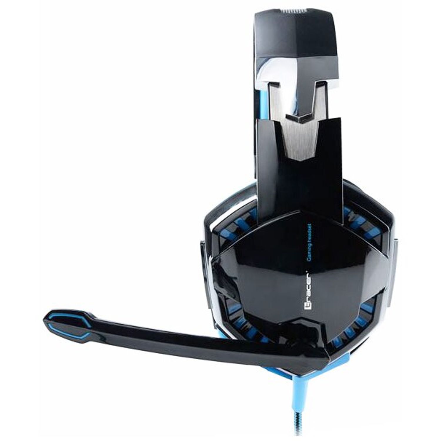 Casti gaming Tracer GAMEZONE Hydra 71, Negru/Albastru fotografia produsului
