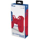 Accesoriu controller Trust GXT 744B Rubber Skin, Red pentru PlayStation 4 fotografia produsului View 2 S