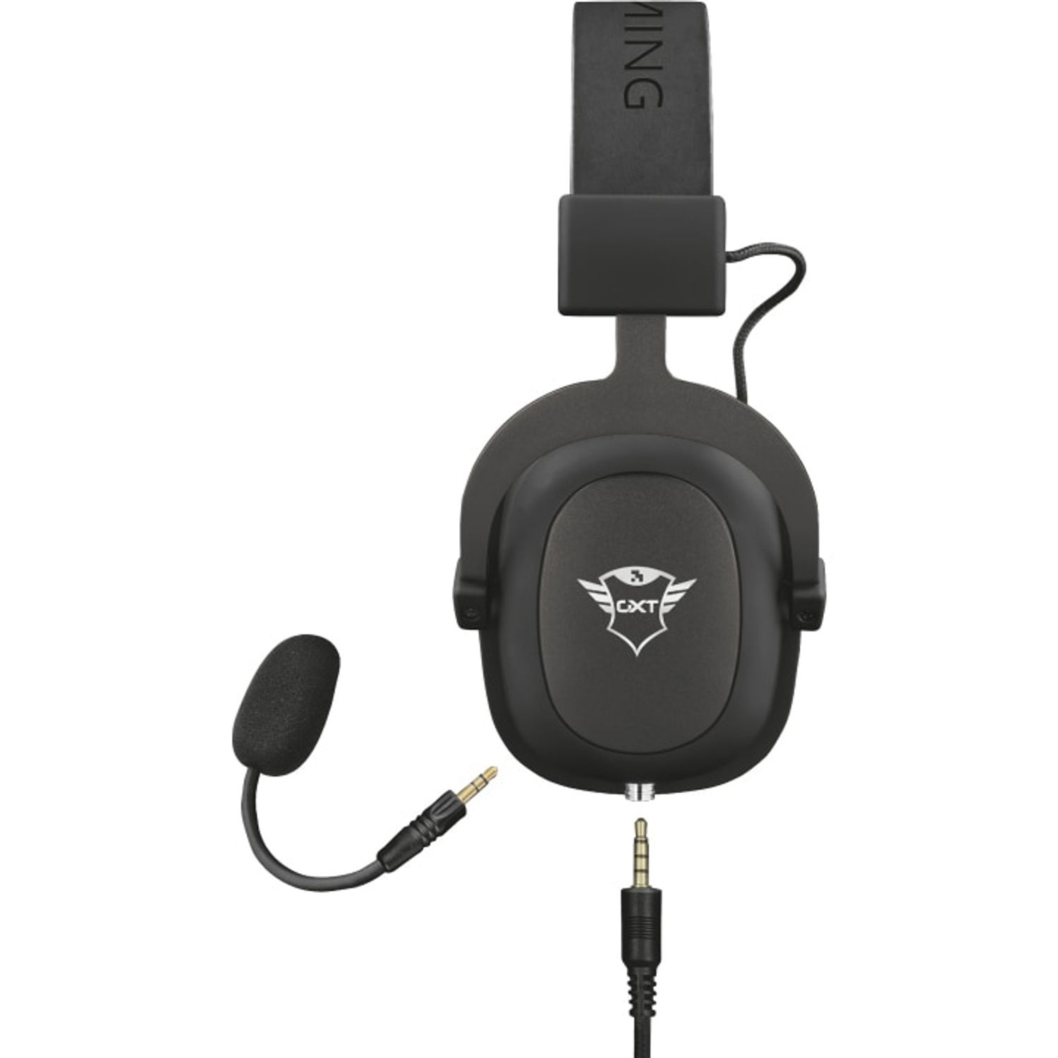Casti gaming Trust GXT 414 Zamak Premium, Negru fotografia produsului View 3 L