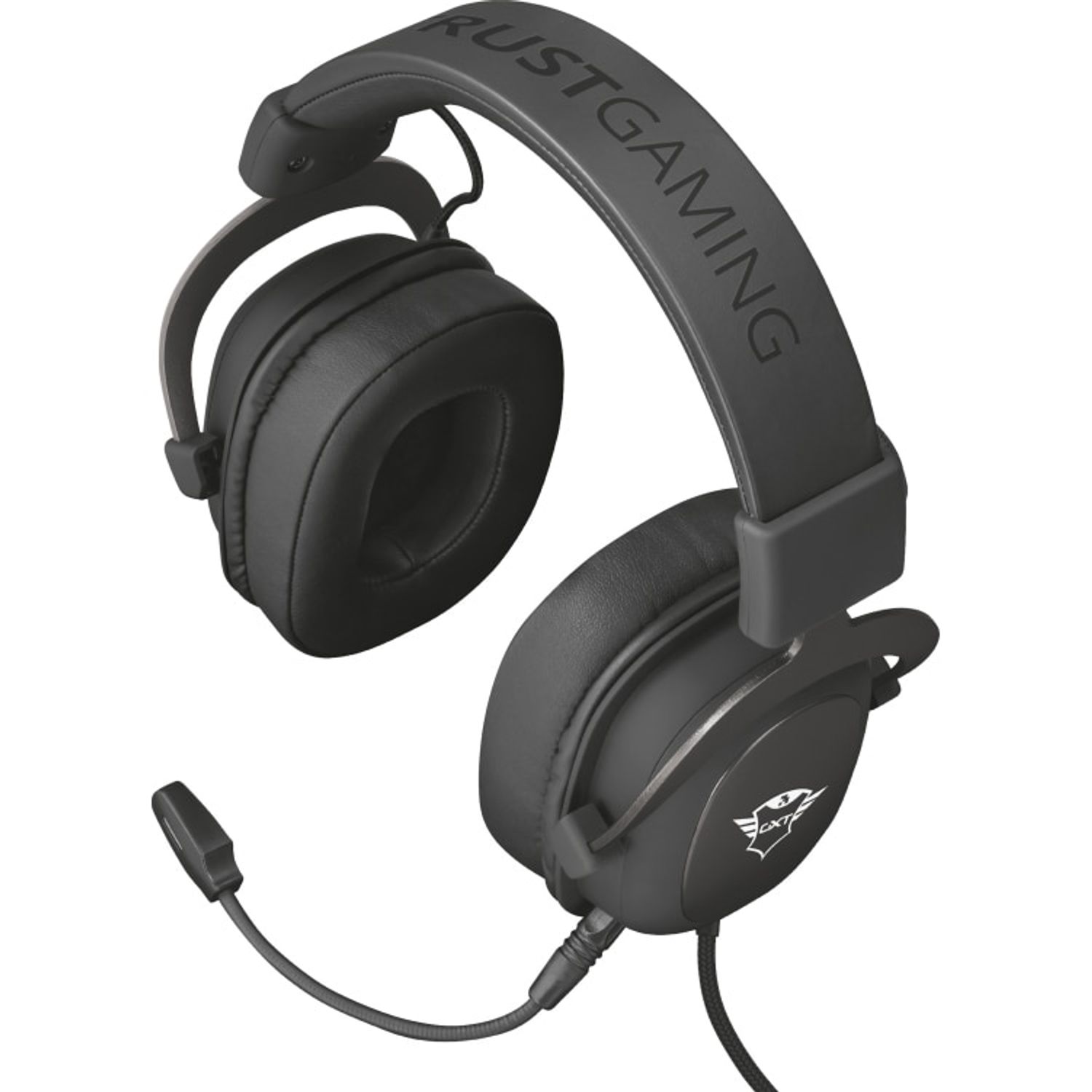 Casti gaming Trust GXT 414 Zamak Premium, Negru fotografia produsului View 2 L