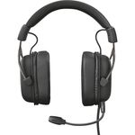 Casti gaming Trust GXT 414 Zamak Premium, Negru fotografia produsului