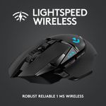 Mouse gaming wireless Logitech G502 LightSpeed Hero 25K DPI, Negru fotografia produsului