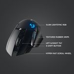 Mouse gaming wireless Logitech G502 LightSpeed Hero 25K DPI, Negru fotografia produsului View 4 S