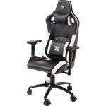 Scaun gaming Serioux Theon, Negru/Alb fotografia produsului