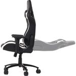 Scaun gaming Serioux Theon, Negru/Alb fotografia produsului View 2 S