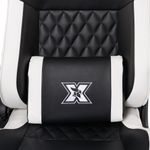 Scaun gaming Serioux Theon, Negru/Alb fotografia produsului View 3 S