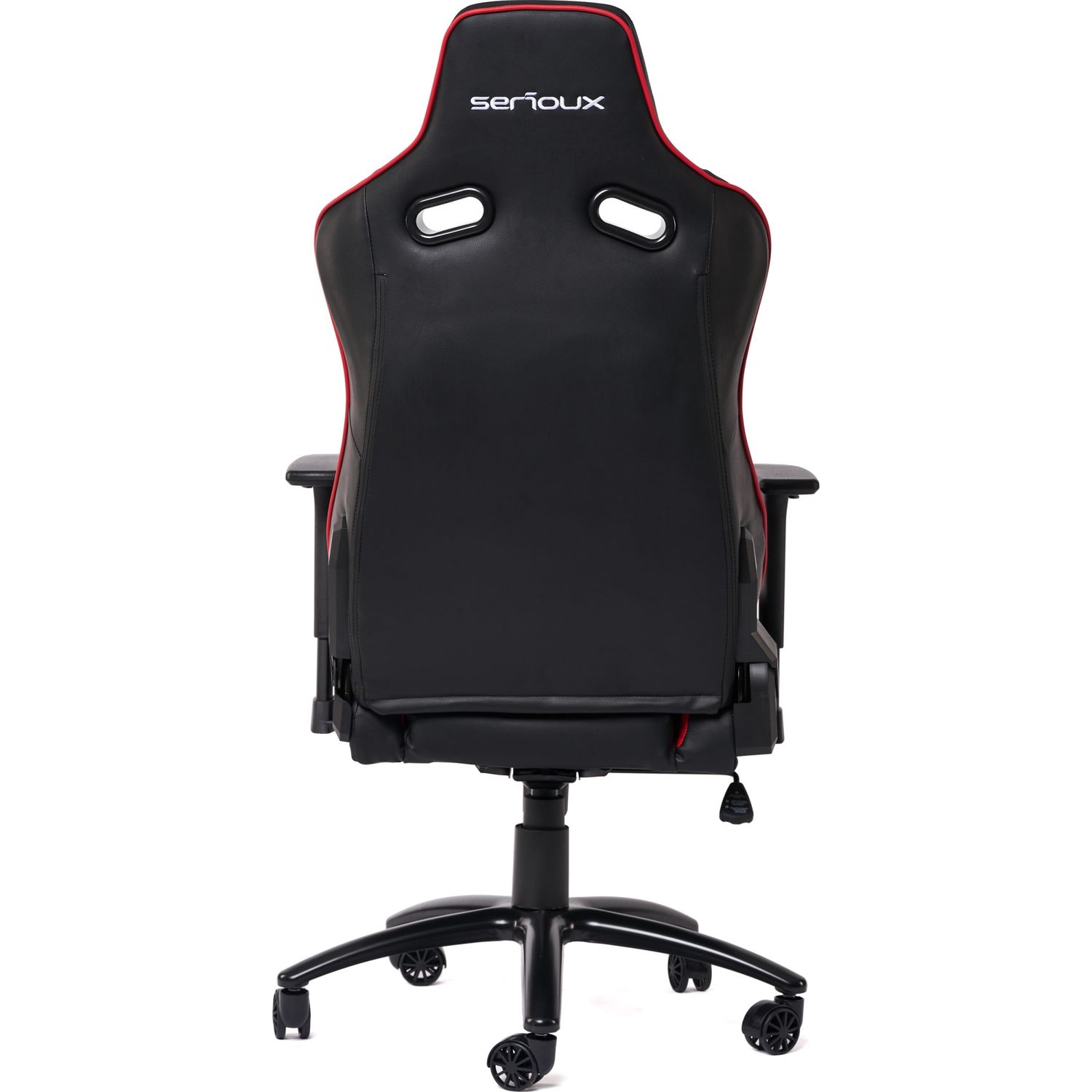 Scaun gaming Serioux Kessian, Negru/Rosu fotografia produsului View 3 L
