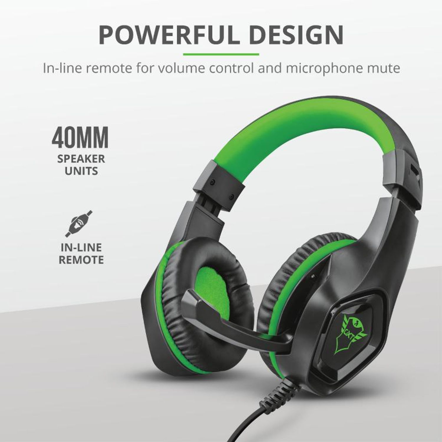 Casti gaming cu microfon Trust GXT 404G Rana pentru Xbox One fotografia produsului View 6 L