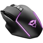 Mouse gaming wireless Trust GXT 131 Ranoo, Iluminare RGB, Negru fotografia produsului View 2 S