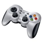 Gamepad wireless Logitech F710, compatibil PC, Argintiu fotografia produsului