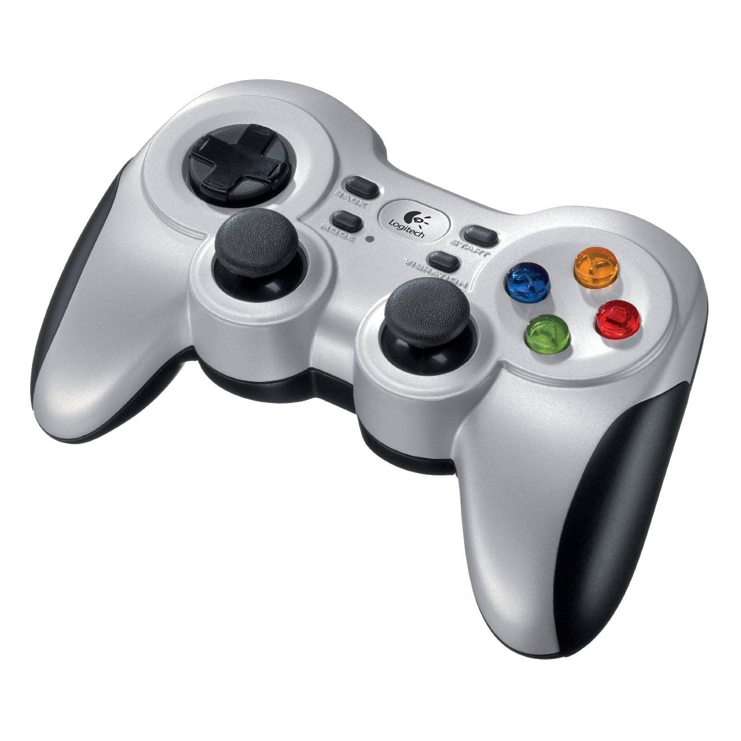 Gamepad wireless Logitech F710, compatibil PC, Argintiu fotografia produsului