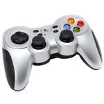 Gamepad wireless Logitech F710, compatibil PC, Argintiu fotografia produsului View 2 S