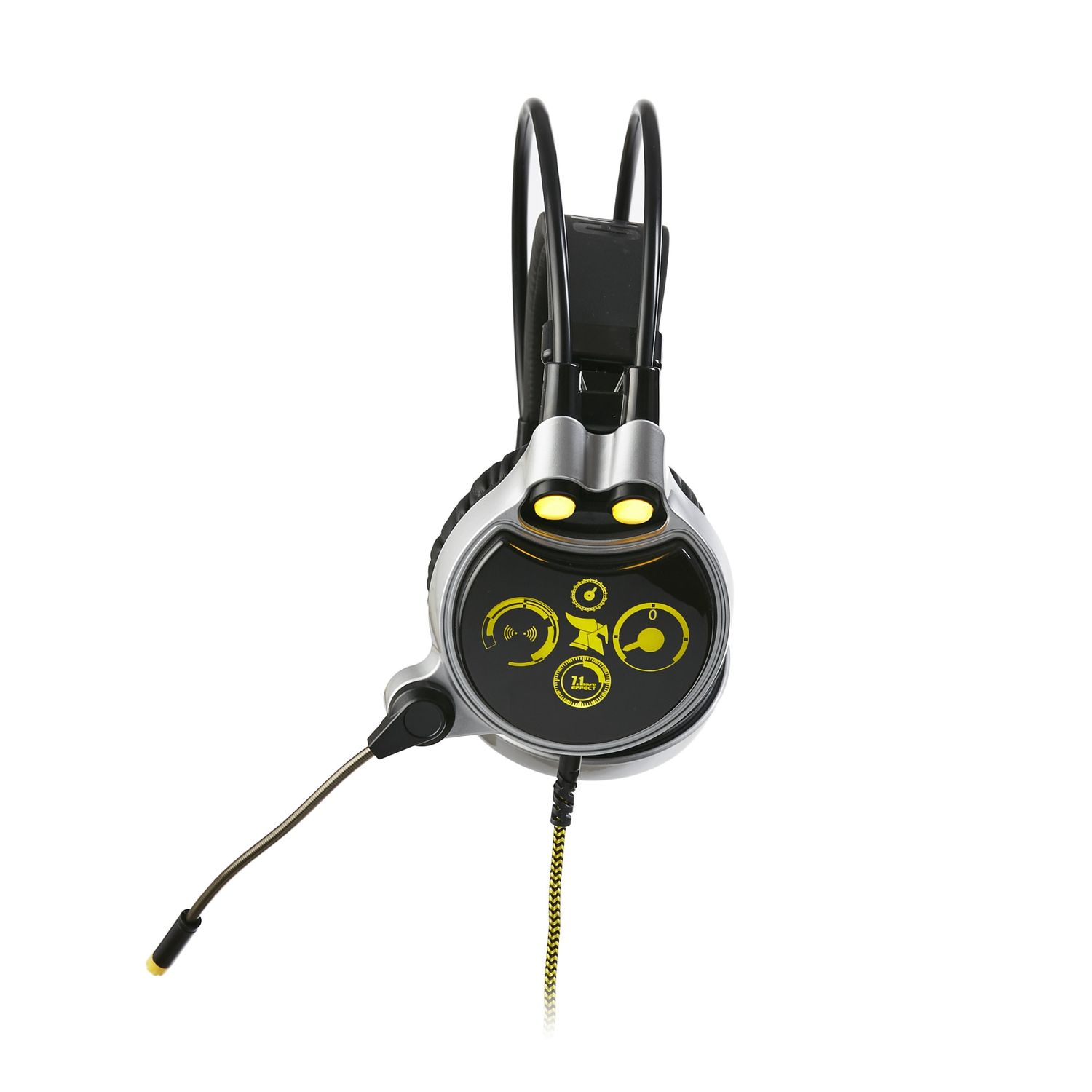 Casti gaming Serioux Camiron 71, negru fotografia produsului View 2 L