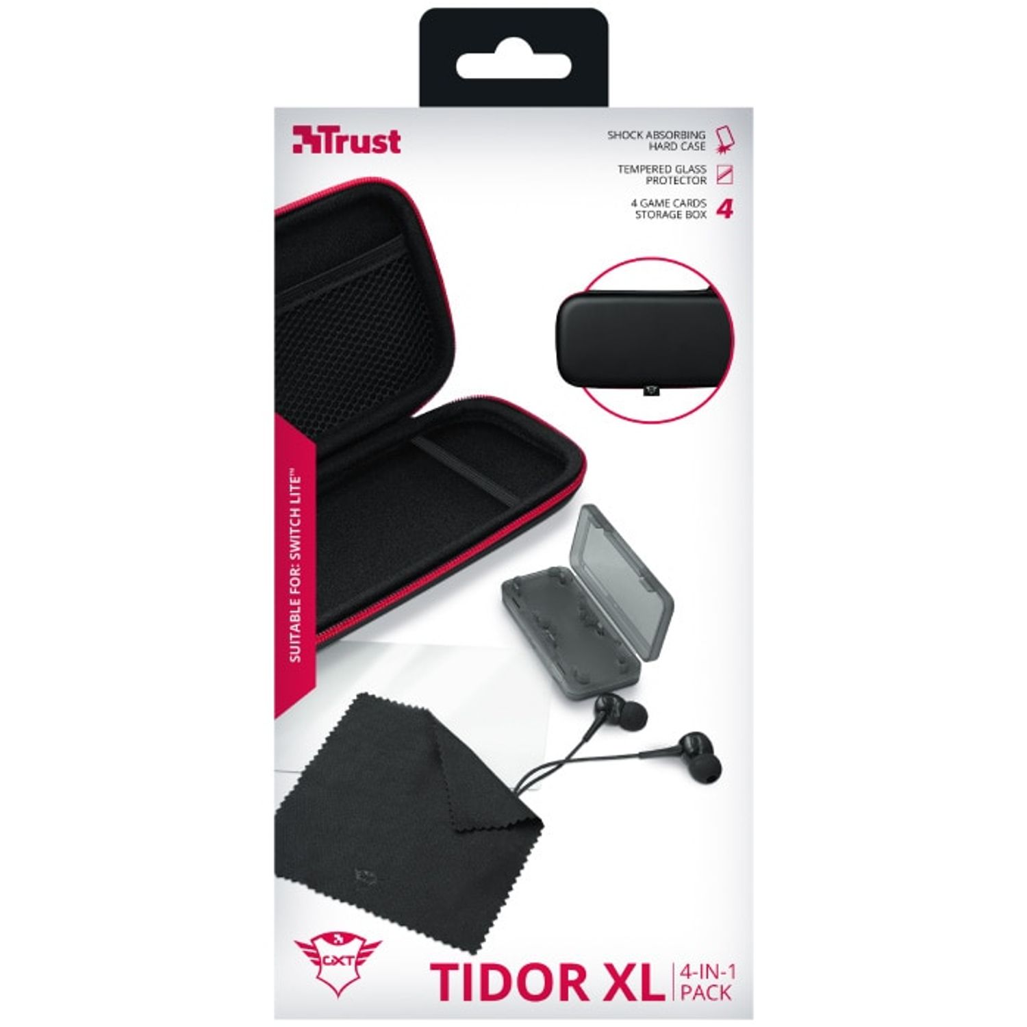 Kit accesorii Trust GXT 1241 Tidor XL pentru Nintendo Switch Lite fotografia produsului View 3 L