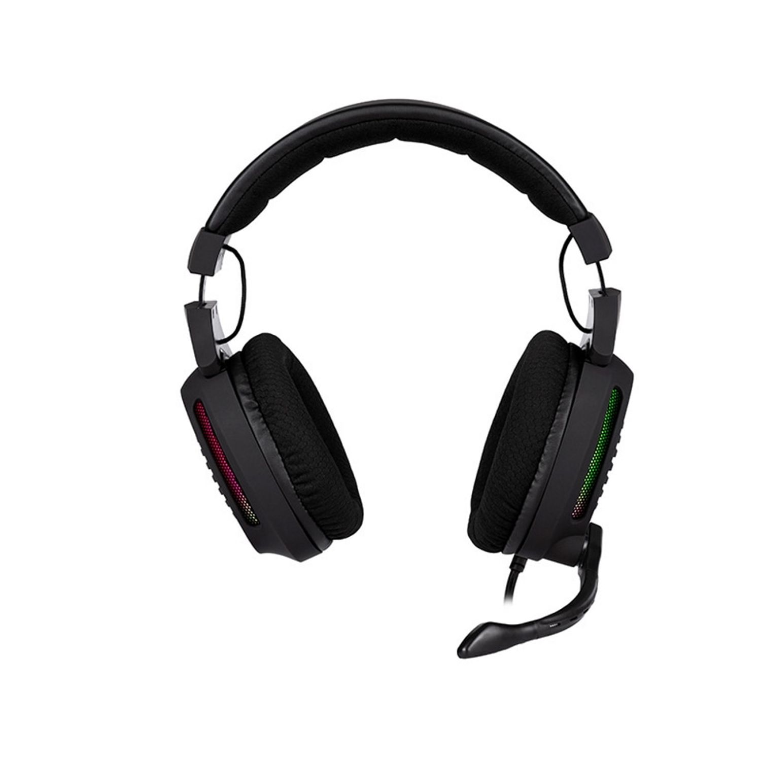 Casti gaming Tracer Gamezone Aligator Rainbow, Negru fotografia produsului View 2 L