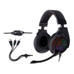 Casti gaming Tracer Gamezone Aligator Rainbow, Negru fotografia produsului