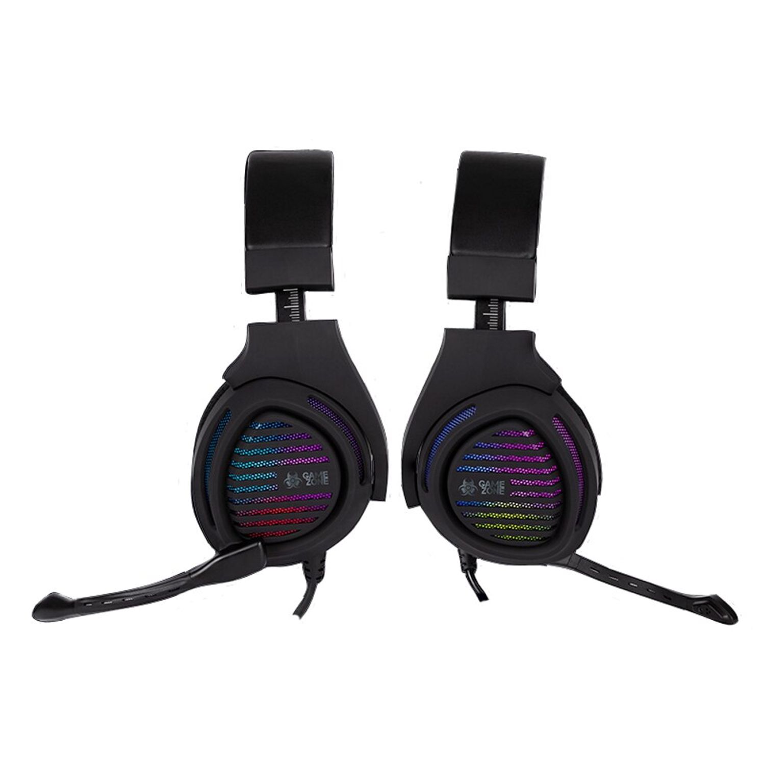 Casti gaming Tracer Gamezone Aligator Rainbow, Negru fotografia produsului View 3 L