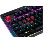 Set taste ROG gaming Keycap, taste iluminate pe lateral, capace metalice ROG rosii fotografia produsului View 4 S