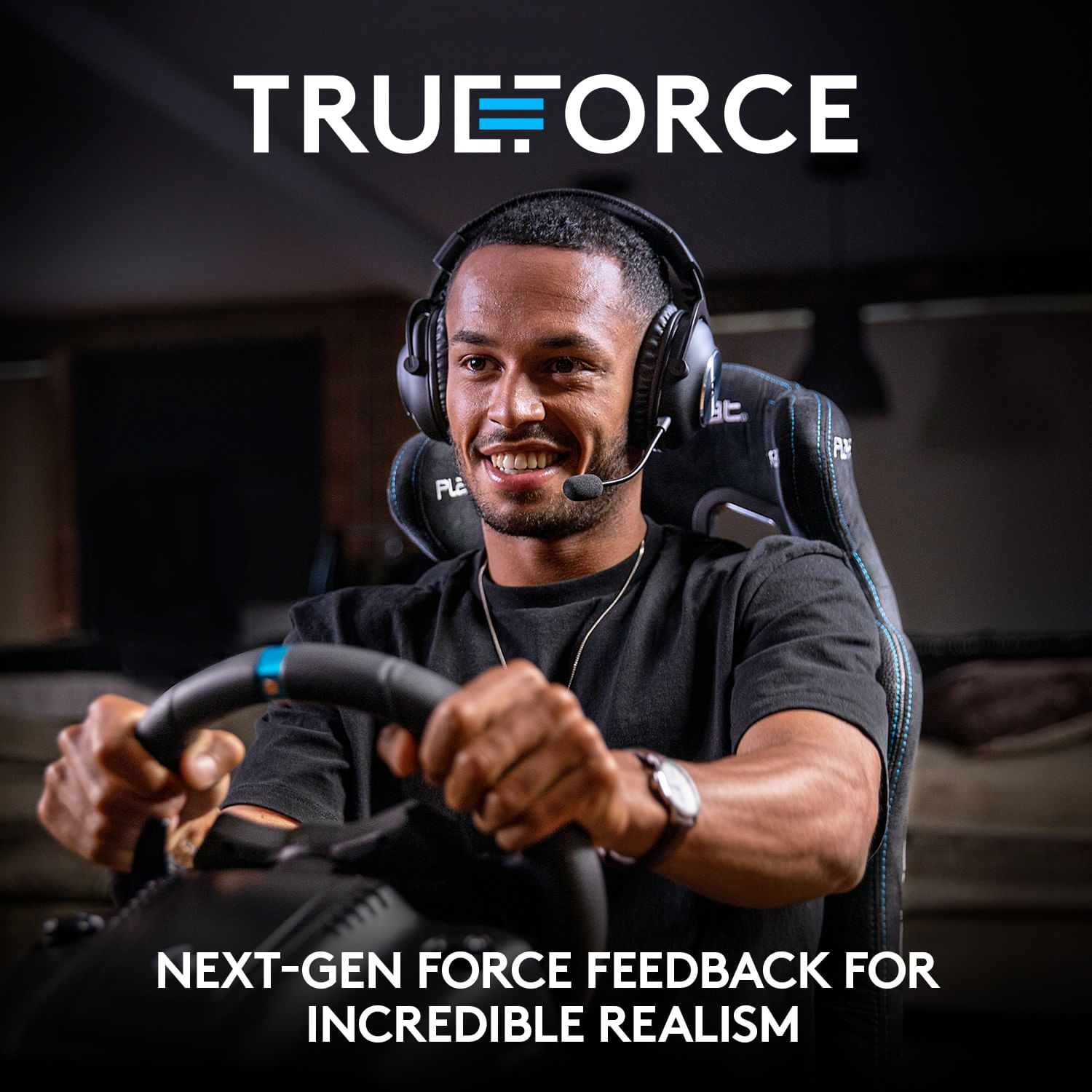 Volan Logitech G923 TRUEFORCE Sim pentru Playstation 4, PlayStation 5 si PC fotografia produsului View 3 L