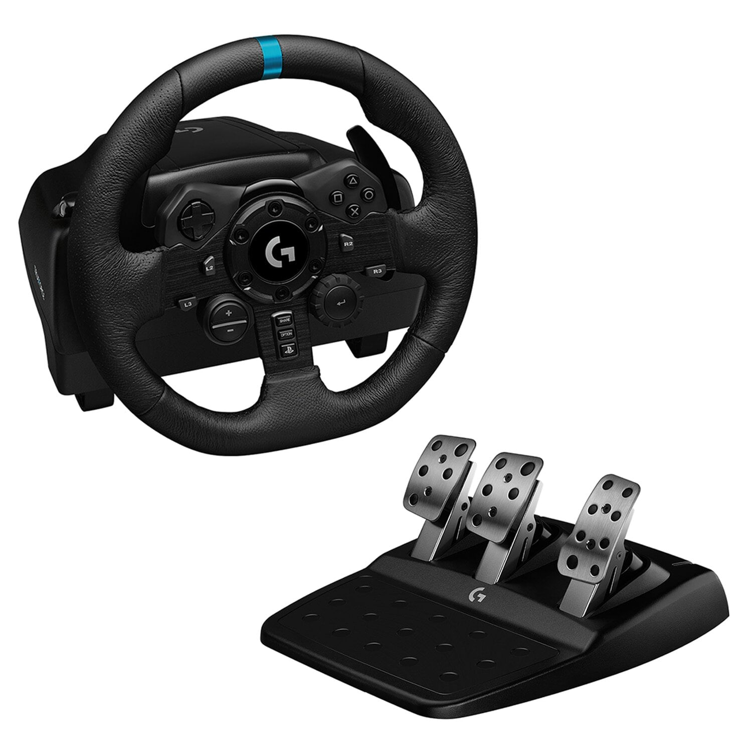 Volan Logitech G923 TRUEFORCE Sim pentru Playstation 4, PlayStation 5 si PC fotografia produsului
