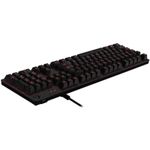 Tastatura gaming mecanica Logitech G413 Backlit, carbon fotografia produsului View 3 S