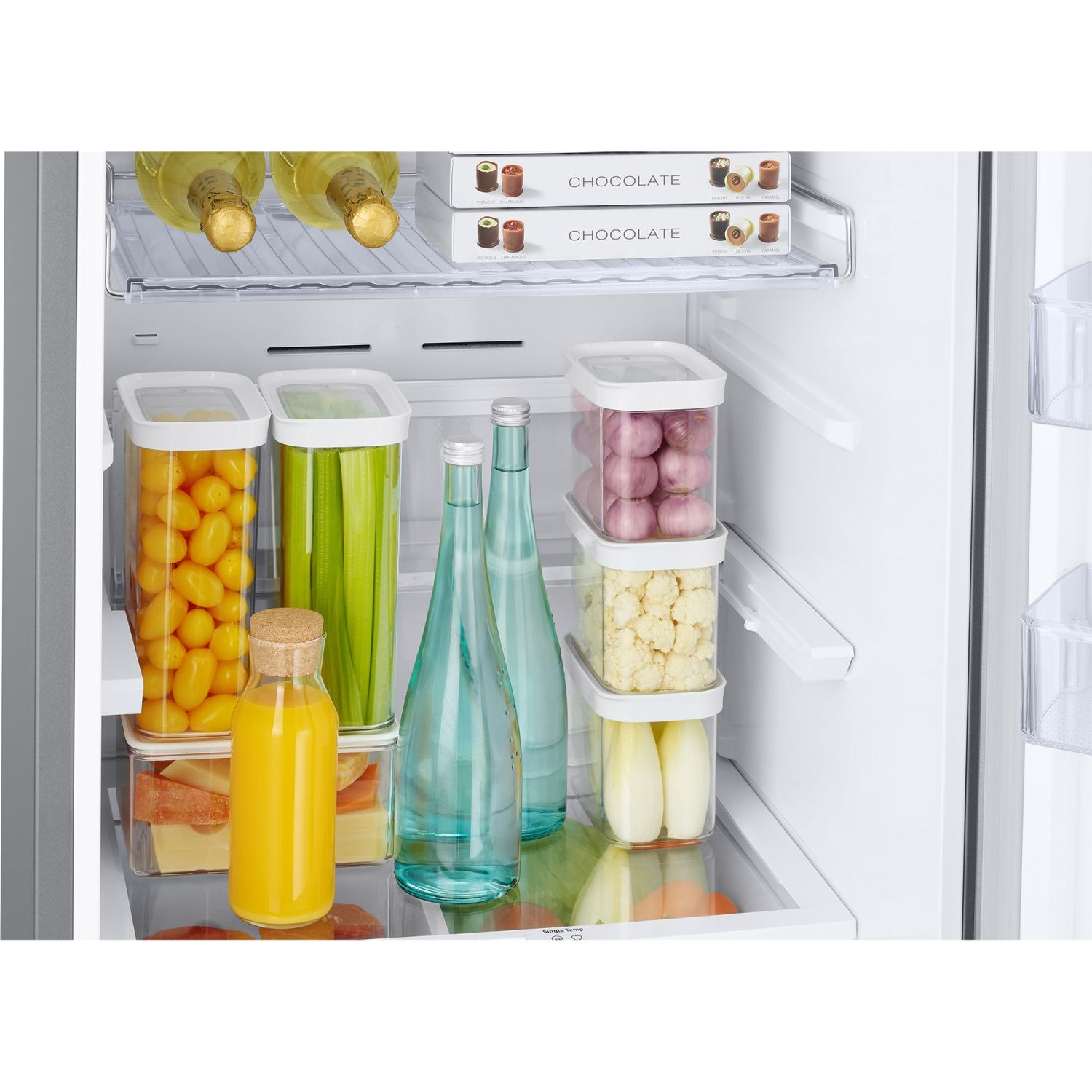 Combina frigorifica Samsung RB38T676DSA/EF, 385 l, NoFrost, Compresor Digital Inverter, All around coooling fotografia produsului View 10 L