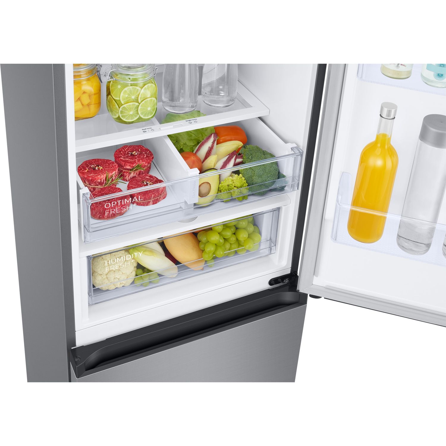 Combina frigorifica Samsung RB38T676DSA/EF, 385 l, NoFrost, Compresor Digital Inverter, All around coooling fotografia produsului View 8 L