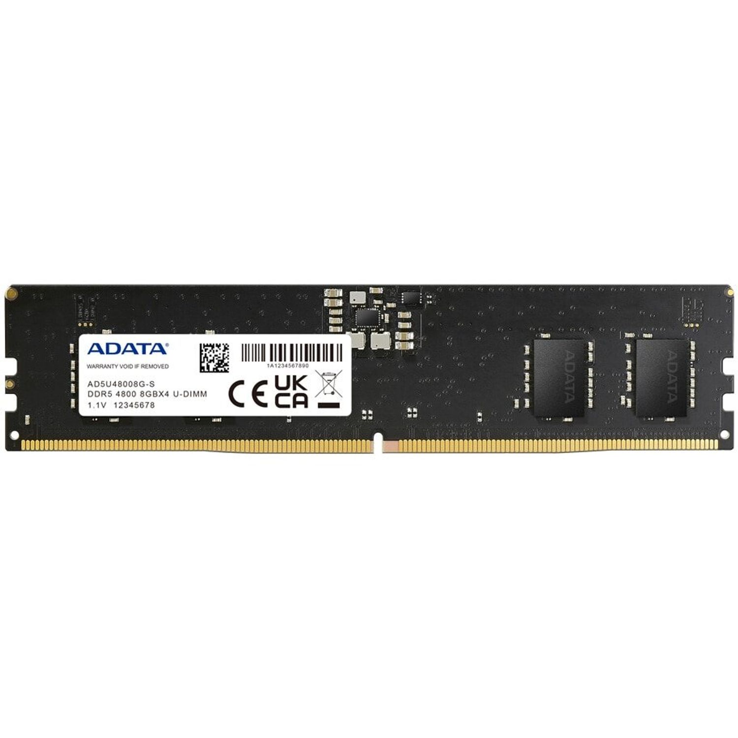 Memorie ADATA U-DIMM, 8GB DDR5, 4800MHz CL40 fotografia produsului