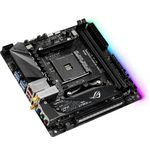 Placa de baza Asus ROG Strix B450-I Gaming, Socket AM4 (4718017081115) fotografia produsului View 2 S