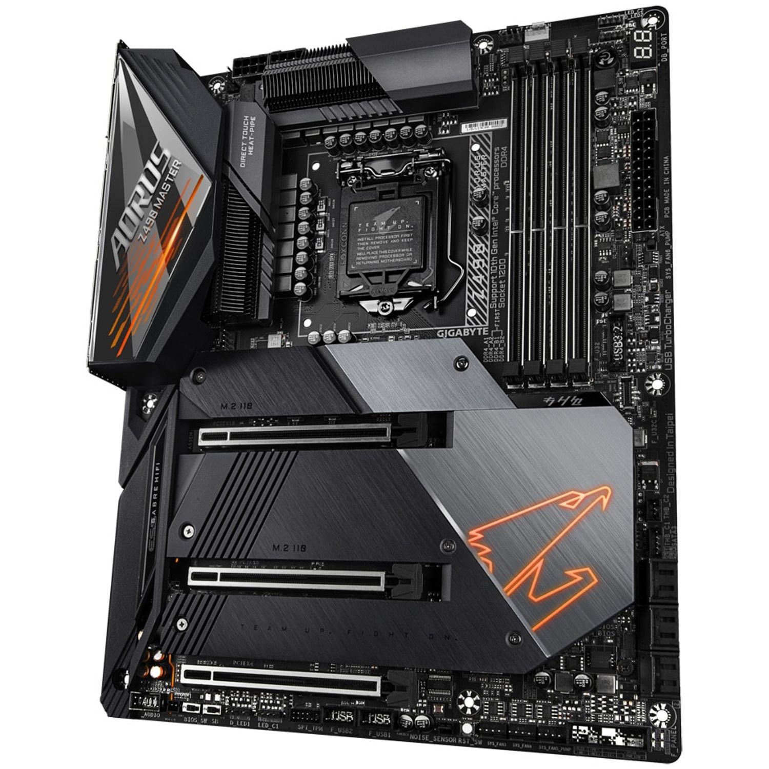 Placa de baza Gigabyte Z490 Aorus Master, Socket 1200 (4719331808327) fotografia produsului View 2 L