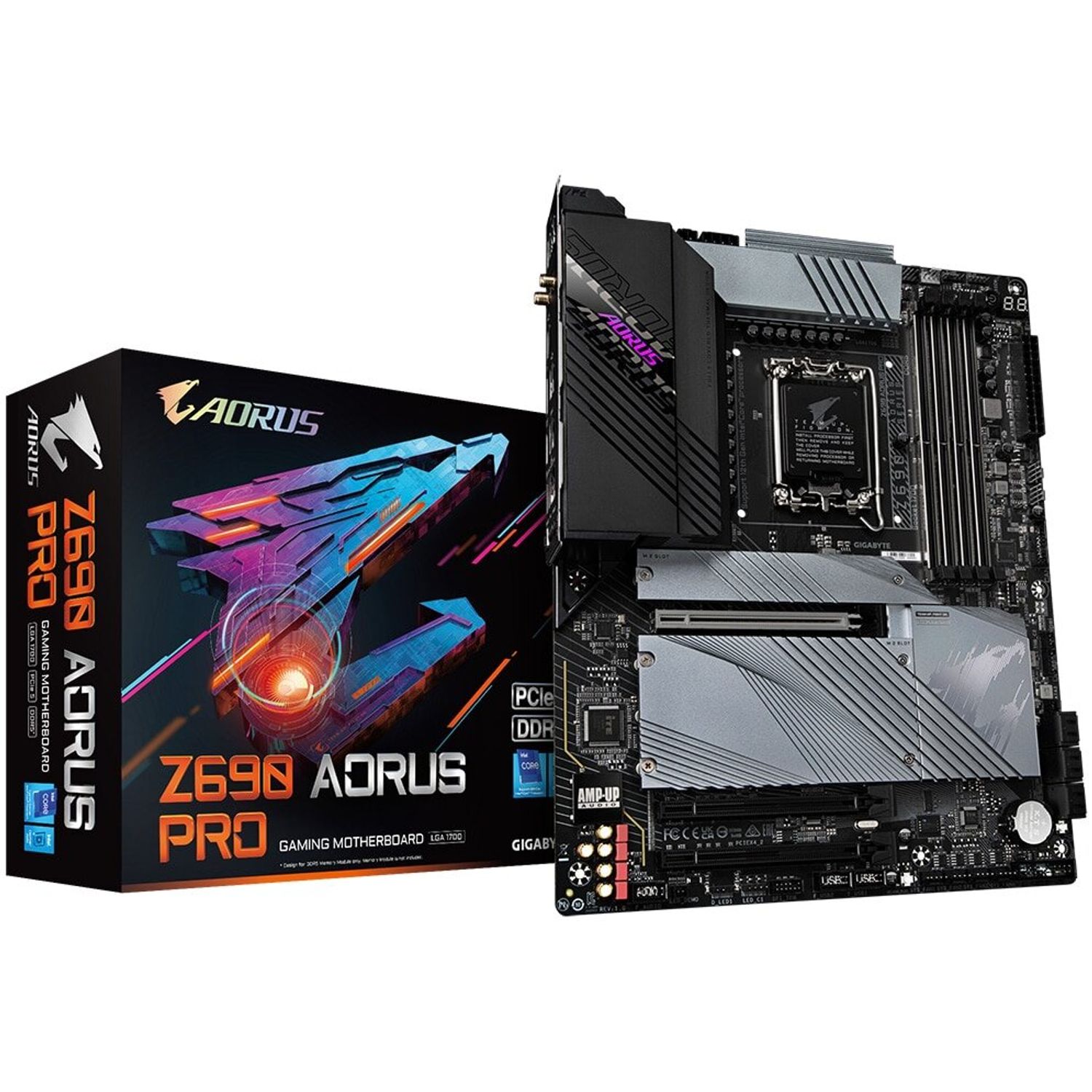 Placa de baza Gigabyte Z690 Aorus Pro, Socket 1700 (4719331827564) fotografia produsului