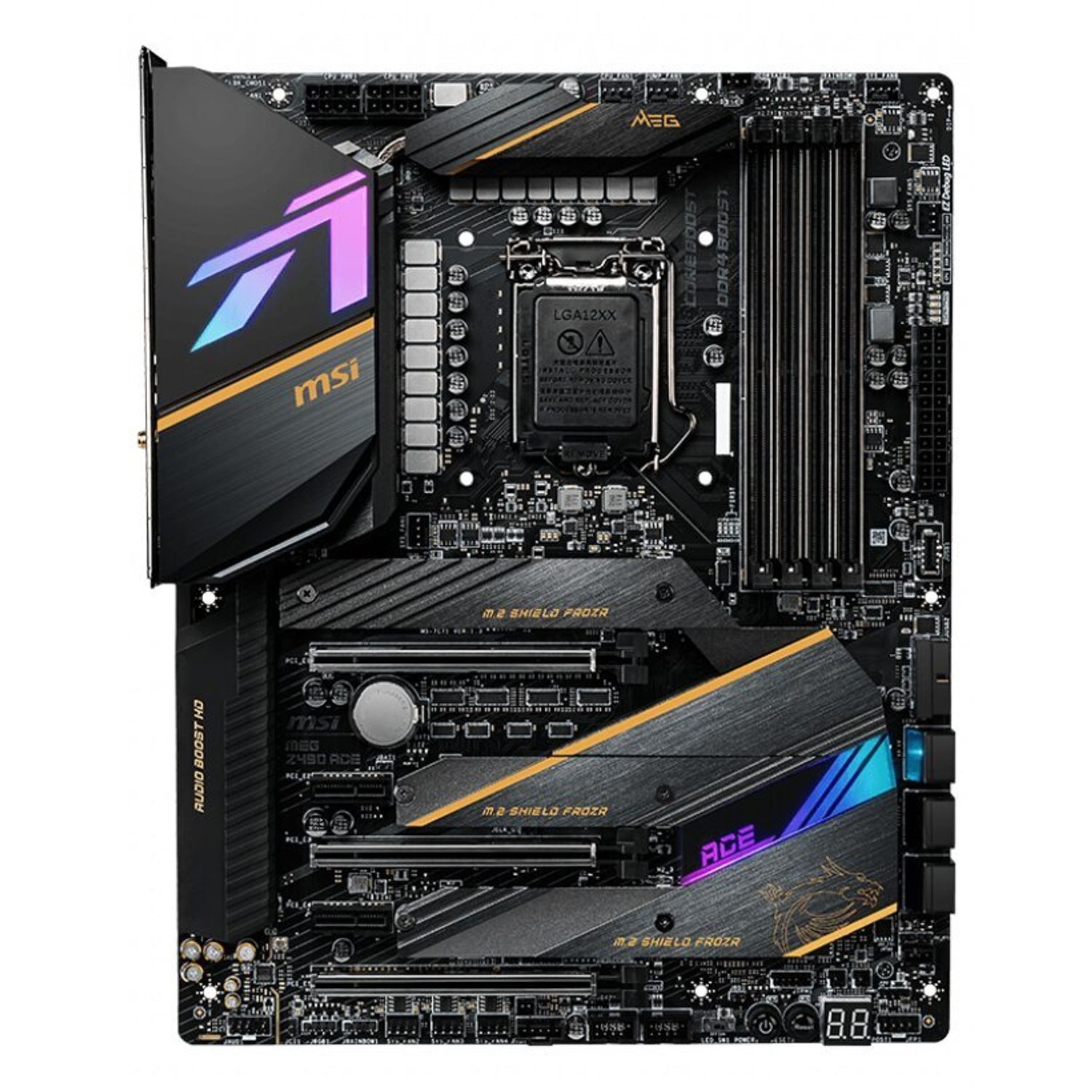 Placa de baza MSI MEG Z490 Ace, Socket 1200 (4719072718923) fotografia produsului