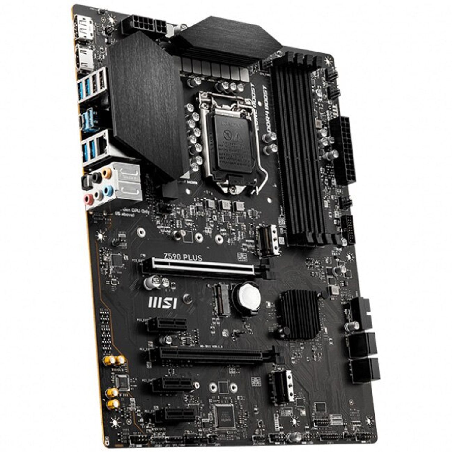 Placa de baza MSI Z590 Plus, Socket 1200 (4719072812706) fotografia produsului View 3 L