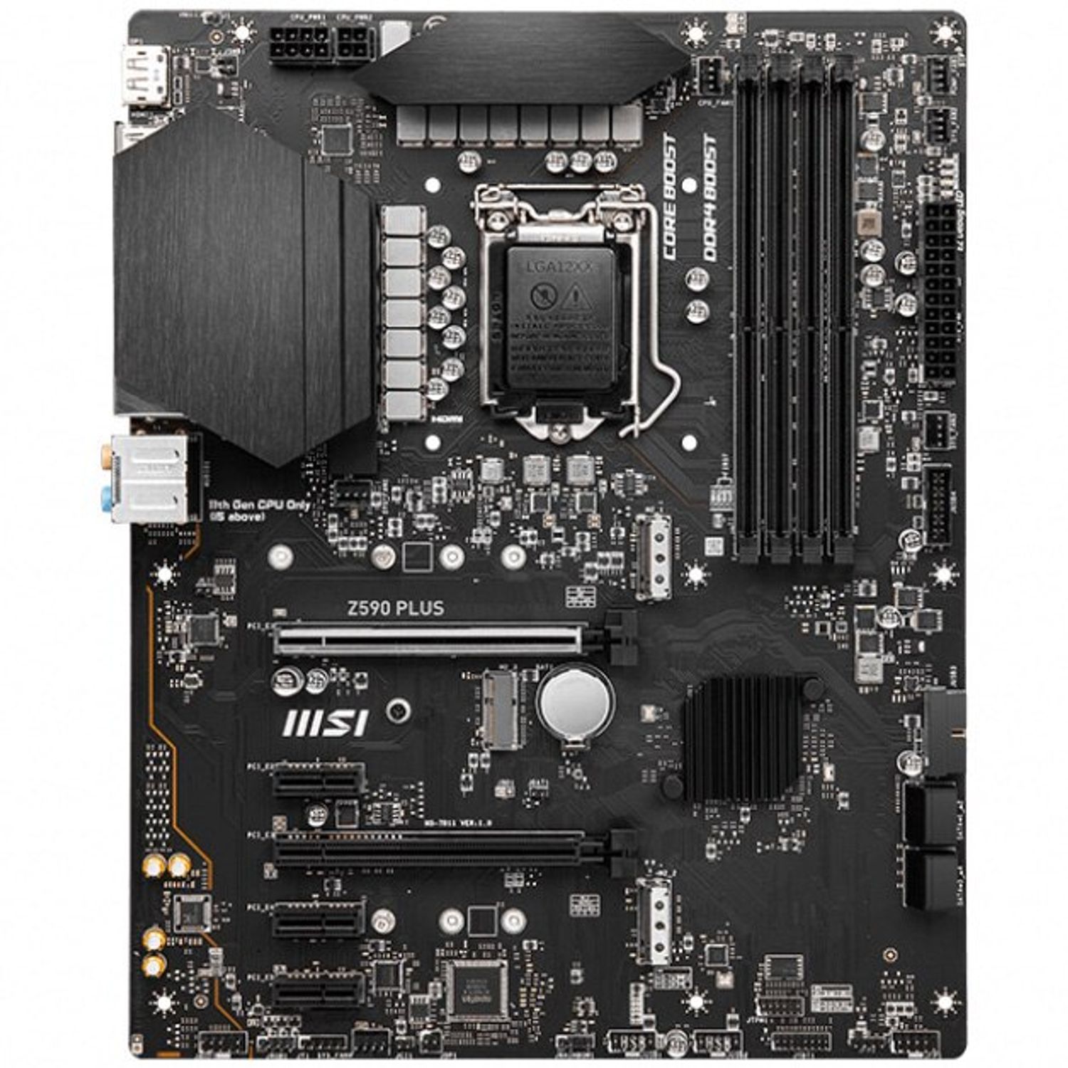 Placa de baza MSI Z590 Plus, Socket 1200 (4719072812706) fotografia produsului View 2 L